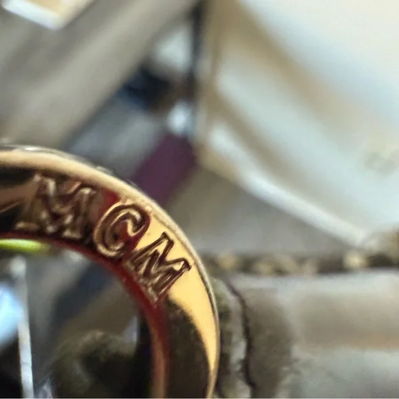 💎RARE MCM VINTAGE BUCKET BAG/ DENIM & LEATHER MATERIAL 💎 - Picture 13 of 13